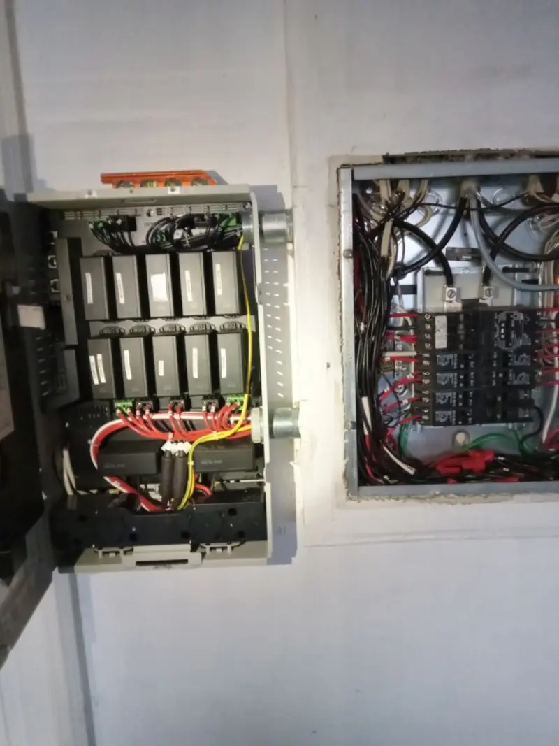 Electrical panel upgrade completed for Commercial Electrician Services in Spout Springs